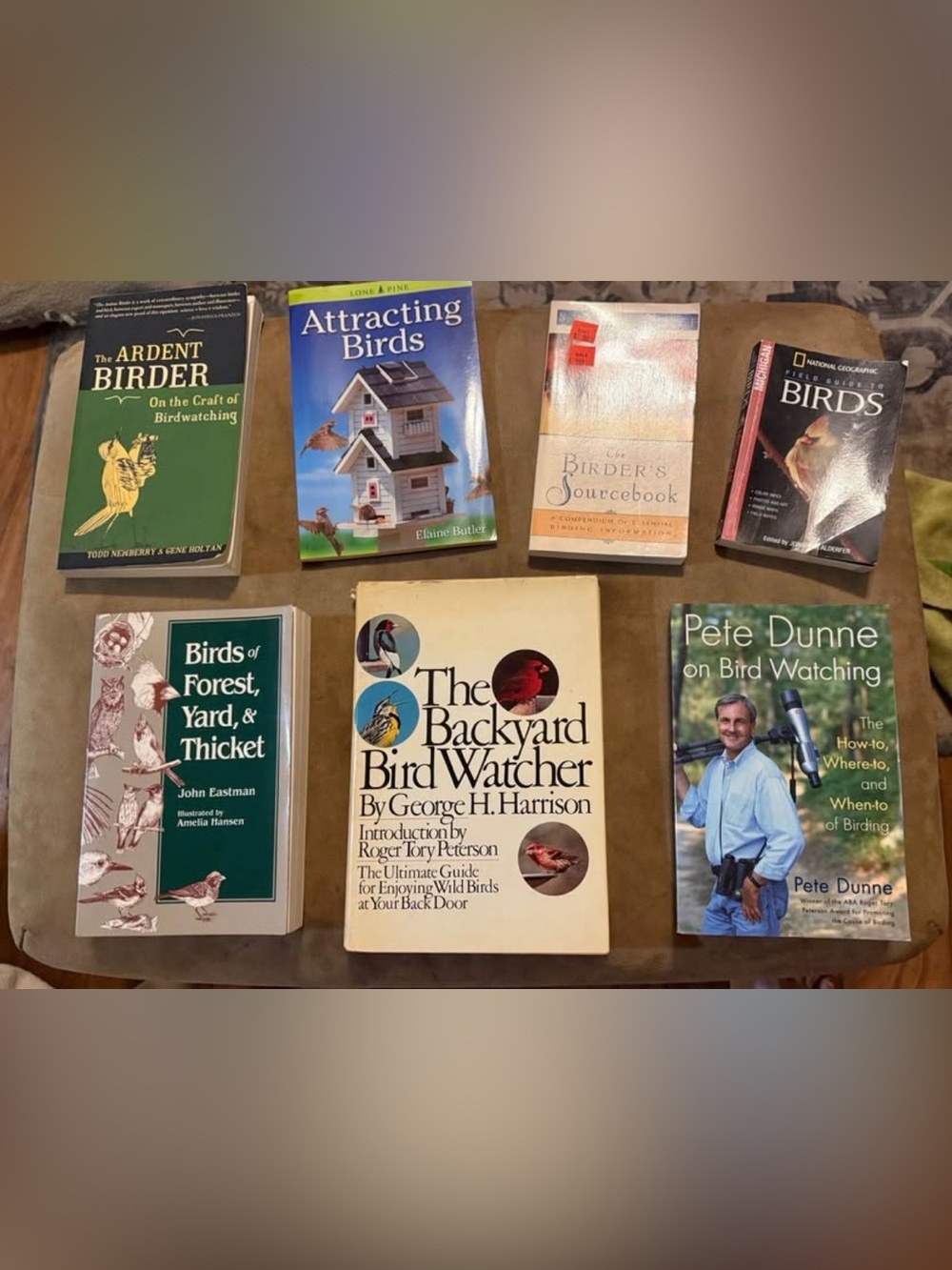 Birdwatching guide books collection of 7